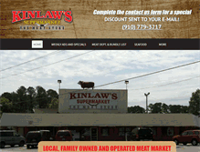 Tablet Screenshot of kinlawssupermarket.com